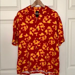 Men’s L Guess Jeans Button Down Club Shirt